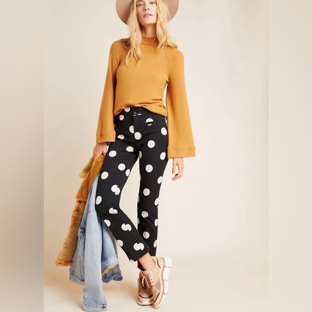Women’s — Anthropologie — The Essential Skinny Kick Flare Pants — Size, 6 — NWT